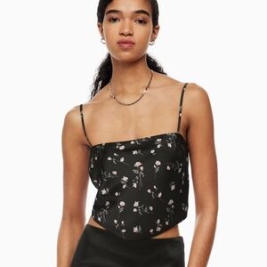 ARITZIA Elektra Floral Satin Camisole